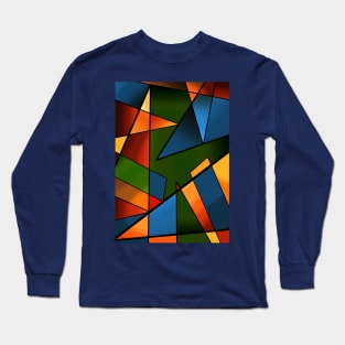 Abstract Design Long Sleeve T-Shirt